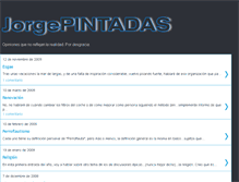 Tablet Screenshot of jorgepintadas.blogspot.com