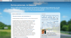 Desktop Screenshot of humanosconrecursos.blogspot.com