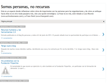 Tablet Screenshot of humanosconrecursos.blogspot.com