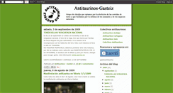 Desktop Screenshot of antitaurinos-gasteiz.blogspot.com