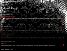 Tablet Screenshot of joshandstacey.blogspot.com