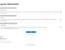 Tablet Screenshot of guneylibaharatlar.blogspot.com