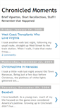 Mobile Screenshot of chronicled-moments.blogspot.com