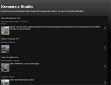 Tablet Screenshot of kresensiastudio.blogspot.com