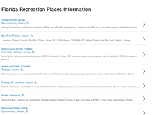 Tablet Screenshot of floridarecreationplaces.blogspot.com