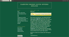 Desktop Screenshot of earningwithoffers.blogspot.com