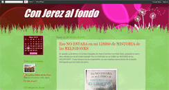 Desktop Screenshot of conjerezalfondo.blogspot.com