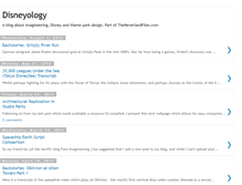 Tablet Screenshot of disneyology.blogspot.com