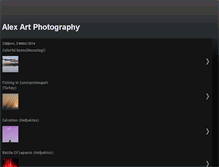 Tablet Screenshot of alex-art-photography.blogspot.com