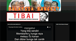 Desktop Screenshot of malaysiabangkit.blogspot.com