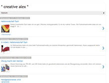 Tablet Screenshot of creative-alex.blogspot.com