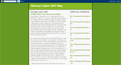 Desktop Screenshot of marianaspain2007.blogspot.com