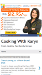 Mobile Screenshot of cookingwithkaryn.blogspot.com