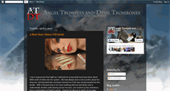Desktop Screenshot of angeltrumpetsanddeviltrombones.blogspot.com
