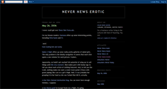 Desktop Screenshot of never-newserotic.blogspot.com