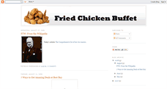 Desktop Screenshot of friedchickenbuffet.blogspot.com