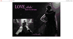 Desktop Screenshot of love-cliche.blogspot.com