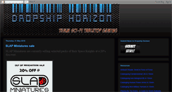 Desktop Screenshot of dropshiphorizon.blogspot.com