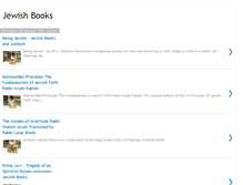Tablet Screenshot of jewish-books.blogspot.com