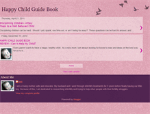 Tablet Screenshot of doesthehappychildguidework.blogspot.com