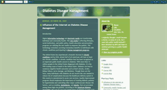 Desktop Screenshot of diseasemanagement-ddm.blogspot.com