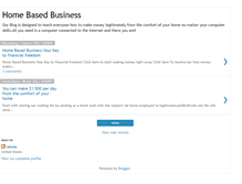 Tablet Screenshot of behome-employed.blogspot.com
