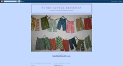 Desktop Screenshot of funkylittlebritches.blogspot.com