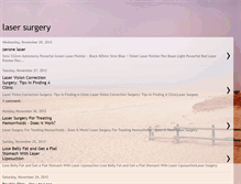 Tablet Screenshot of lasersurgery01.blogspot.com