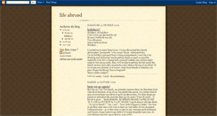 Desktop Screenshot of abroadandbackagain.blogspot.com