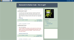 Desktop Screenshot of demonoid-news.blogspot.com