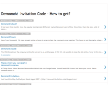 Tablet Screenshot of demonoid-news.blogspot.com
