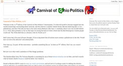 Desktop Screenshot of ohiopoliticscarnival.blogspot.com