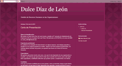 Desktop Screenshot of dulcediaz.blogspot.com