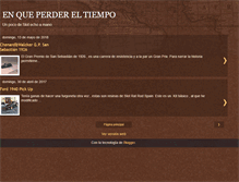 Tablet Screenshot of enqueperdereltiempo.blogspot.com