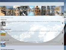 Tablet Screenshot of historicalplaceinpakistan.blogspot.com
