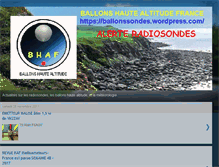 Tablet Screenshot of alerte-radiosondes.blogspot.com