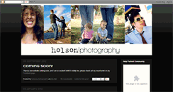 Desktop Screenshot of holsonphotography.blogspot.com