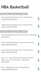 Mobile Screenshot of nba-basketball.blogspot.com