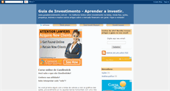 Desktop Screenshot of guiadeinvestimento.blogspot.com