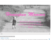 Tablet Screenshot of homespunmomma.blogspot.com