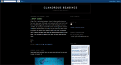 Desktop Screenshot of glamorous-beadings.blogspot.com