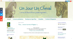 Desktop Screenshot of fannyruelle-unjouruncheval.blogspot.com