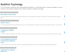 Tablet Screenshot of buddhistpsychology.blogspot.com
