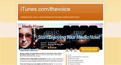 Desktop Screenshot of itunescomthevoice.blogspot.com