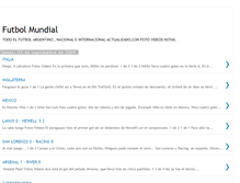 Tablet Screenshot of fotbolmaniamundial.blogspot.com