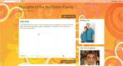 Desktop Screenshot of mcclellansofeastlake-laura.blogspot.com