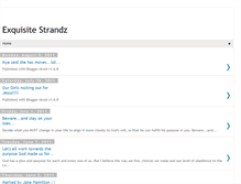 Tablet Screenshot of exquisitestrandz.blogspot.com