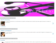 Tablet Screenshot of elrecetologo.blogspot.com
