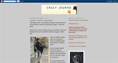 Desktop Screenshot of crazyjourno.blogspot.com