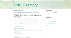 Desktop Screenshot of lncdirectory.blogspot.com